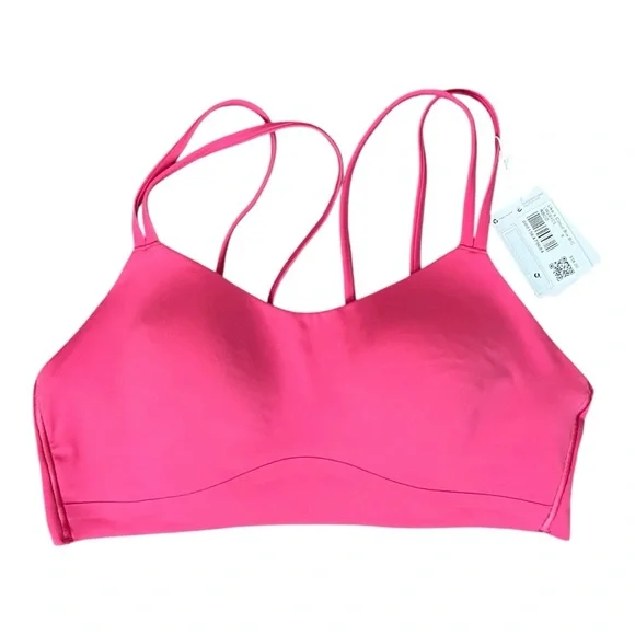 NWT Lululemon Like A Cloud Bra B/C Cup Rasberry Coulis Women’s Size 8 - Picture 4 of 7